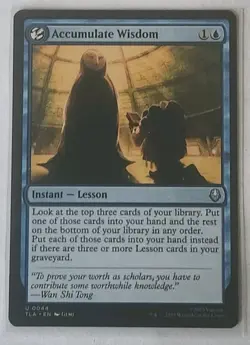 Accumulate Wisdom Mtg Avatar The Last Airbender Regular - Image 1