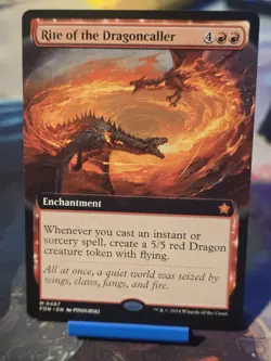 Rite of the Dragoncaller (Extended Art) Foundations Regular - Image 1