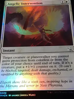 Angelic Intervention FOIL , March of the Machine , NM , MTG, FREE SHIPPING - Image 2