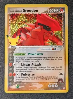 Team Magma's Groudon 9/95 Celebrations Classic Collection Pokemon 2021 - Image 1