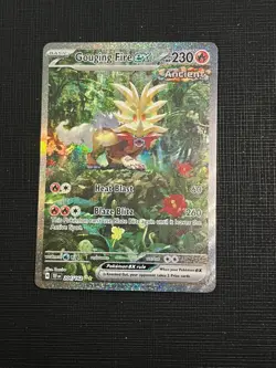 Gouging Fire ex 204/162 - Pokemon Temporal Forces Special Illustration Rare - NM - Image 1