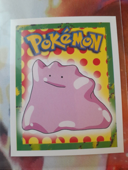 1999 Pokemon Ditto #132 Merlin Sticker LP-NM - Image 1