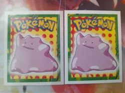 1999 Pokemon Ditto #132 Merlin Sticker LP-NM - Image 2