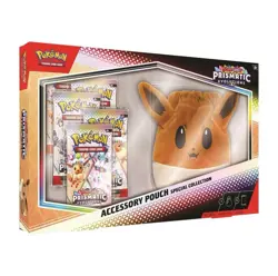 Pokemon Prismatic Evolutions Eevee Accessory Pouch Special Collection Box - Image 1
