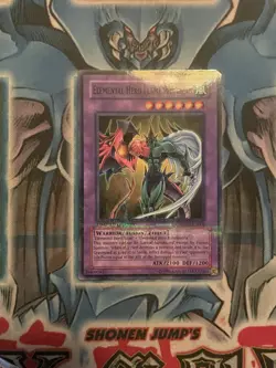 HP Elemental HERO Flame Wingman MF03-EN006 Mattel Promo Parallel Rare YUGIOH - Image 1