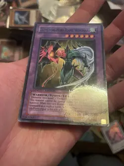 HP Elemental HERO Flame Wingman MF03-EN006 Mattel Promo Parallel Rare YUGIOH - Image 5