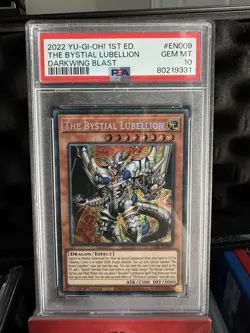 Yu-Gi-Oh! The Bystial Lubellion Darkwing Blast 1st Edition DABL-EN009 PSA 10 - Image 1