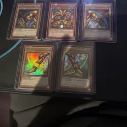 yugioh exodia the forbidden one complete set - Image 1