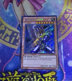 Buster Blader LCYW-EN020 Secret Rare MINT Condition + Foil Bleed - Image 1