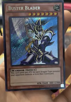 Buster Blader LCYW-EN020 Secret Rare MINT Condition + Foil Bleed - Image 4