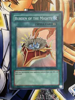 Burden of the Mighty WC08-EN002 World Championship Series 2008 Promo LP - Image 1