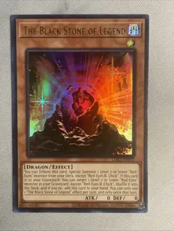 The Black Stone of Legend Unlimited Edition Ultra Rare LDK2-ENJ05 Yu-Gi-Oh! NM - Image 1