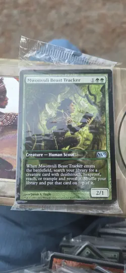 Sealed Pack Mwonvuli Beast Tracker MTG Promo Game Day Magic The Gathering Card - Image 1