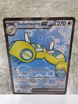 Dudunsparce ex 178/159 Sv09: Journey Together Holo Pokemon Card - NM - Free Ship - Image 1