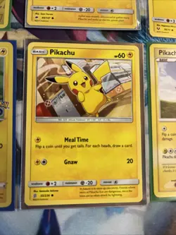 Pokemon Pikachu Bundle 6 Cards ! - Image 3