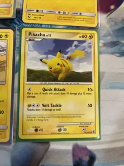 Pokemon Pikachu Bundle 6 Cards ! - Image 4