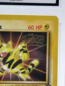 Electabuzz #2 WB Kids Stamped Black Star Promo Vintage WotC Pokemon TCG Card - Image 2