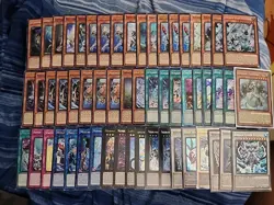 YuGiOh Complete 56 Card Icejade Mermail Atlantean Deck Core Tremora Shadow Squad - Image 1