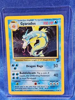 Gyarados 7/130 Holo Rare Pokemon Card LP - Image 1