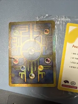 Pokemon TCG Ancient Mew Promo . Bent Card. Opened From Sealed Pack - Image 3
