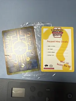 Pokemon TCG Ancient Mew Promo . Bent Card. Opened From Sealed Pack - Image 5