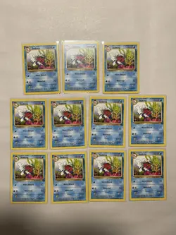 Seaking 46/64 Jungle- 11 Card Lot Near Mint Pokemon Vintage WOTC - Image 1