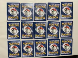 Goldeen 53/64 Jungle- 15 Card Lot Near Mint Pokemon Vintage WOTC - Image 2