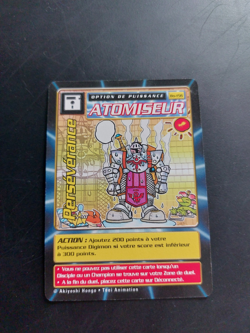 Perseverance Carte Digimon Francais Bandai 1999 Bo-156 Serie 3 French Card - Image 1