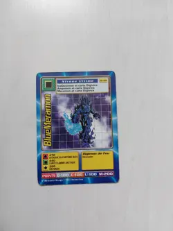 Bluemeramon Carte Digimon Francais Bandai 2000 Bo-128 Serie 3 French Card - Image 1