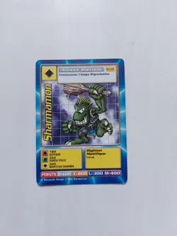 Sharmamon Carte Digimon Francais Bandai 2000 Bo-115 Serie 3 French Card - Image 1