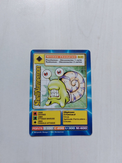 Shellnumemon Carte Digimon Francais Bandai 2000 Bo-123 Serie 3 French Card - Image 1