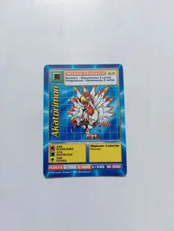 Akatorimon Carte Digimon Francais Bandai 1999 Bo-121 Serie 3 French Card - Image 1