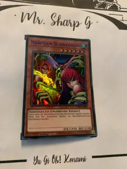 HARPYIEN-SCHWESTERN - 1. AUFLAGE LDS2-DE065 DEUTSCH Yu Gi Oh! CARD ULTRA BLUE R - Image 4