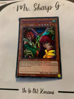 HARPYIEN-SCHWESTERN - 1. AUFLAGE LDS2-DE065 DEUTSCH Yu Gi Oh! CARD ULTRA BLUE R - Image 5