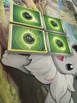 Pokemon Cards - LOT OF 200 GRASS ENERGY Cards (green) - NM - Image 2