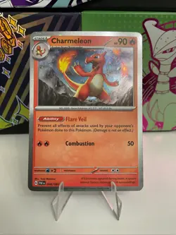 Charmeleon - Cosmos Holo - Paldean Fates 008/191 Promo Pokemon Card - Image 1