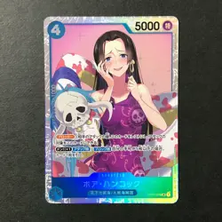 Y2391 Boa Hancock OP01-078 SR Japanese One Piece Card - Image 1