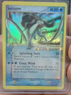 Pokemon Suicune Gold Star EX Unseen Forces DiY Placeholder Card NM+ 115/115 - Image 4