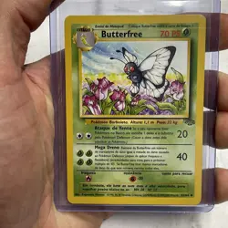 Pokemon 1999 Pokemon Jungle Butterfree Portuguese #33/64 Vintage Vtg NM/MT Card - Image 1