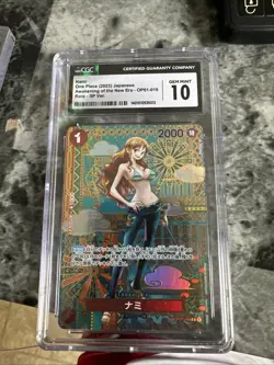 PSA 10 Nami One Piece Card Awakening of the New Era OP01-016 OP05 SP Japanese - Image 1