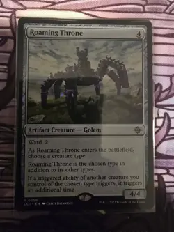 Roaming Throne The Lost Caverns of Ixalan Regular - Image 1