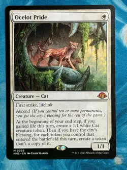 Ocelot Pride - Magic the Gathering Modern Horizons 3 38 Regular NM - Image 1