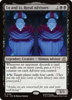 1 x Lo and Li, Royal Advisors - Avatar: The Last Airbender: Eternal-Legal - NM-M - Image 1