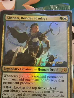 Kinnan, Bonder Prodigy Prerelease Foil NM MtG Ikoria: Lair of Behemoths 192/274 - Image 3