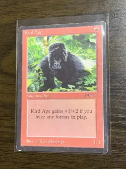 Kird Ape MTG Arabian Nights Common Red Creature Slightly Played x1 - Image 1