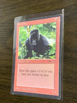 Kird Ape MTG Arabian Nights Common Red Creature Slightly Played x1 - Image 2