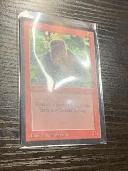 Kird Ape MTG Arabian Nights Common Red Creature Slightly Played x1 - Image 3
