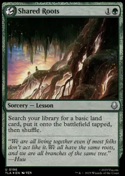 MTG - Shared Roots 196 Avatar: The Last Airbender U - Foil - Image 1