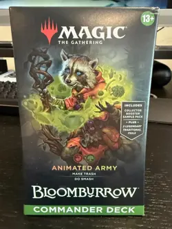 MTG Animated Army (Bloomburrow) commander pre-con deck - Image 1
