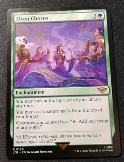 Elven Chorus - LTR - MTG - EN - NM - 0160 - Image 1